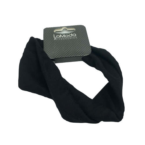 La Moda Black Head Band