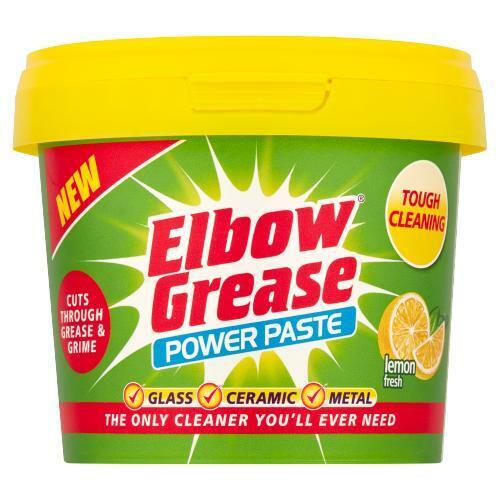 Elbow Grease Power Paste For Glass,ceramic,metal Lemon Fresh Scented 500g