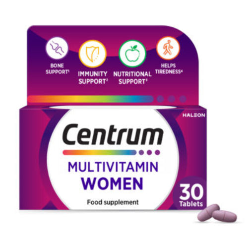Centrum Women A To Zinc Multivitamin 30 Tablets