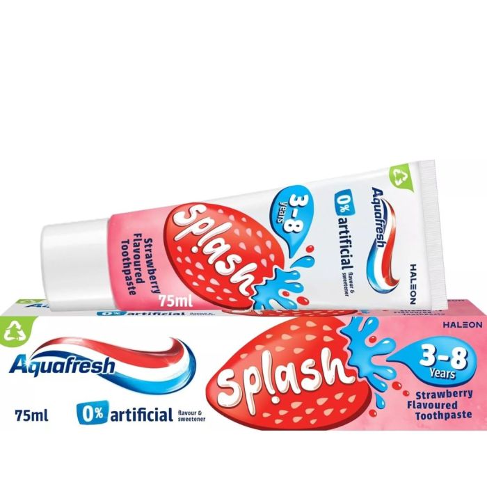 Aquafresh Toothpaste 50ml Splash 3-8yrs