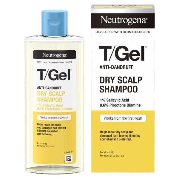 Neutrogena T/Gel Anti-Dandruff Dry Scalp Shampoo 250ml