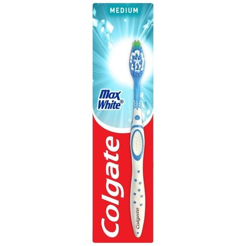 Colgate Max White Medium Whitening Toothbrush- COLOURS MAY BE VARY