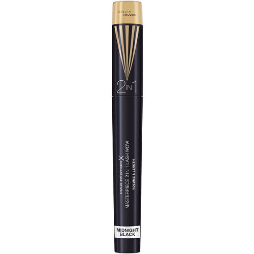 Max Factor Masterpiece 2 In 1 Lash WOW Mascara, 003 Midnight