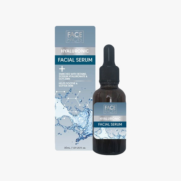 Face Facts Hyaluronic Facial Serum 30ml