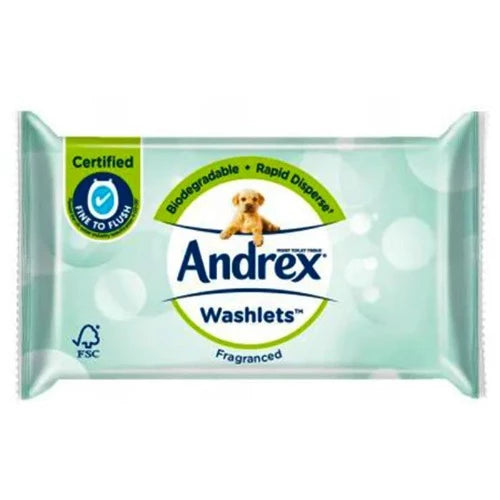 Andrex Aloe Vera 36 Washlets