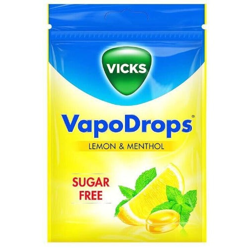 VICKS VAPODROPS LEM & MNTH SGF