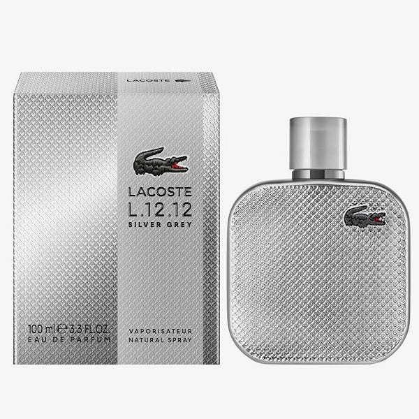 Lacoste L.12.12 Silver Grey 50ml Eau De Parfum Spray