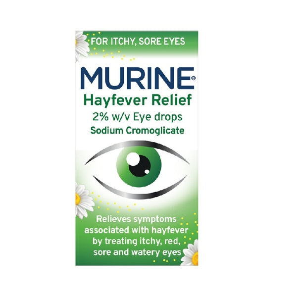 MURINE HAYFEVER RELIEF EYE DROPS  10ML