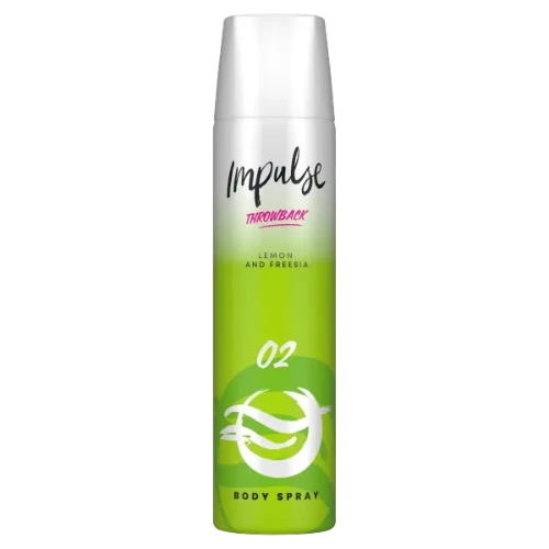 Impulse 75ml  02 Lemon & Freesia Body Spray