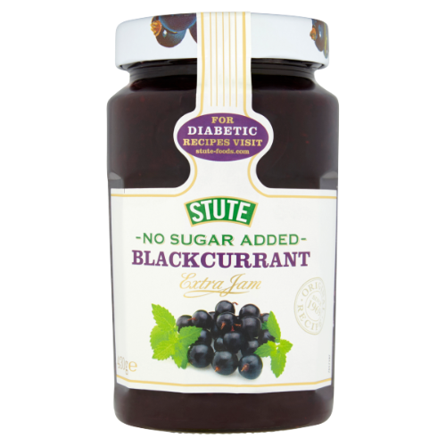 STUTE BLACKCURRANT JAM 430G