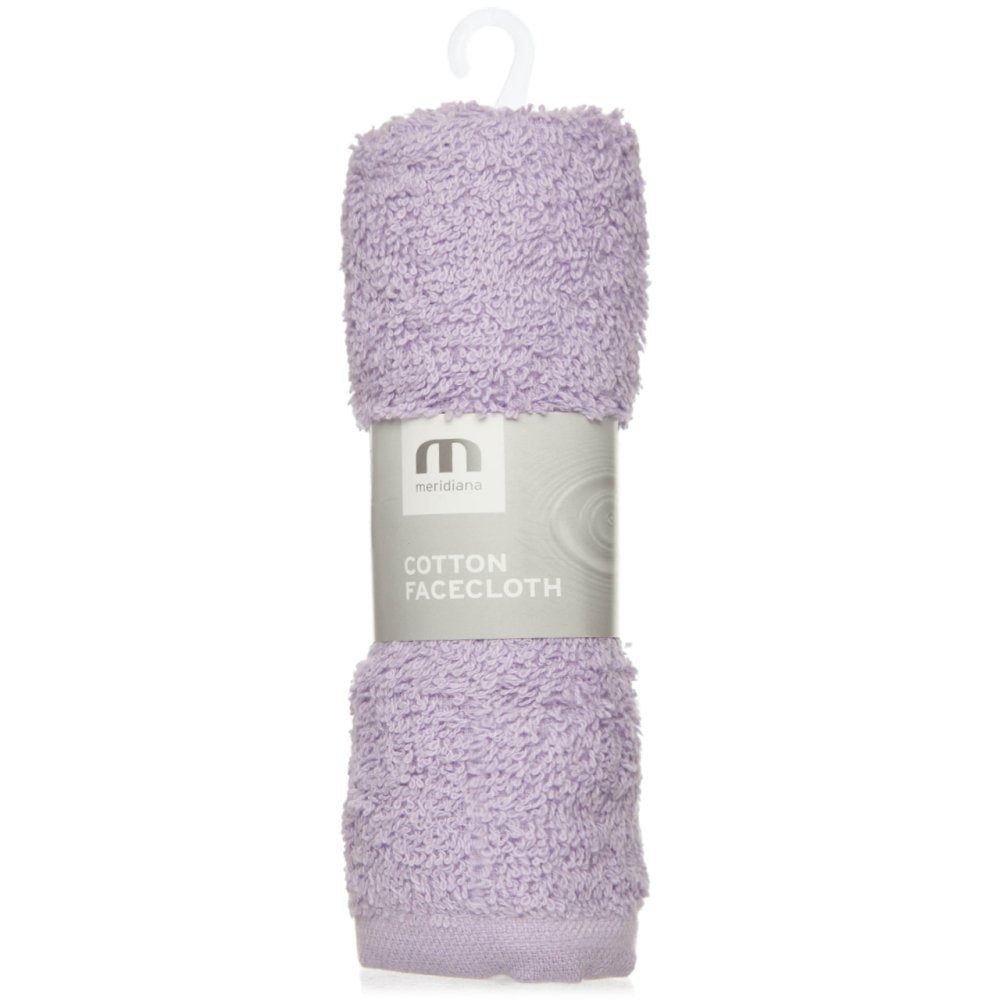 Meridiana Cotton Face Cloth Lavender