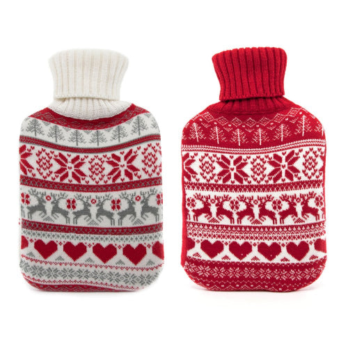Knitting and Crochet Patterns Hot Water Bottle Covers