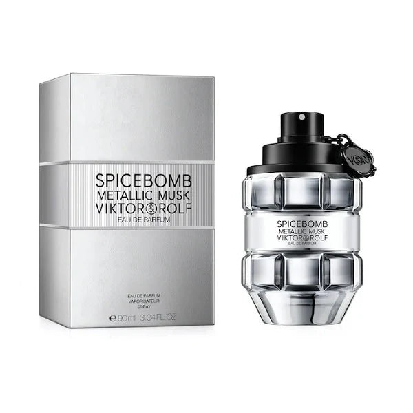Viktor & Rolf Spicebomb Metallic Musk Pour Homme 90ml Eau De Parfum Spray