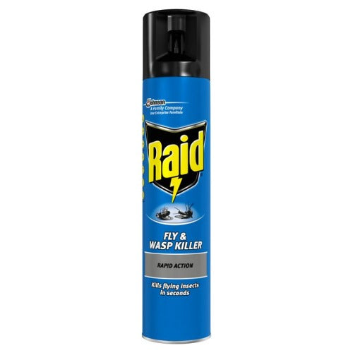 RAID FLY & WASP KILLER SPRAY 300ML