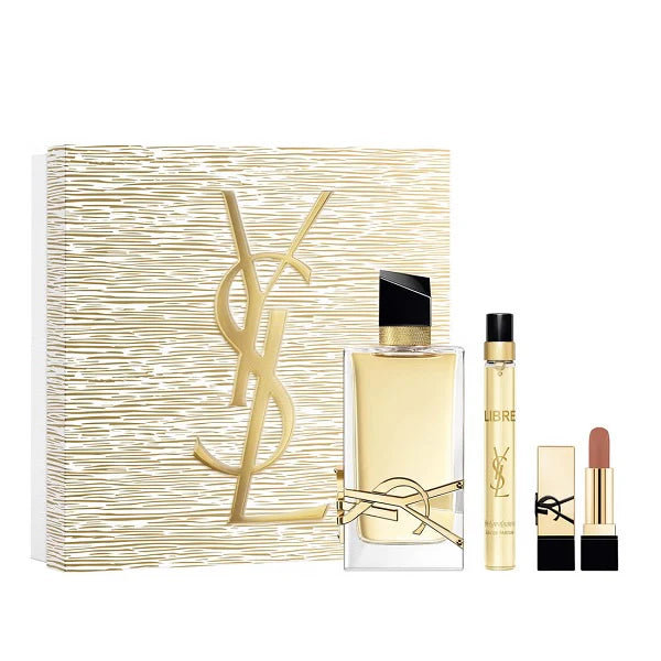 Ysl Libre 90ml Edp + 10ml +1.3g Lips Gift Set New Xmas 2025