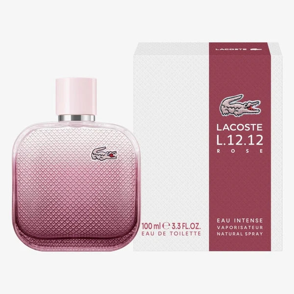 Lacoste L.12.12 Rose Eau Intense 100ml Eau De Toilette Spray