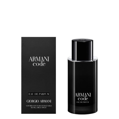 Armani Code Pour Homme 75ml Eau De Parfum Refillable Spray