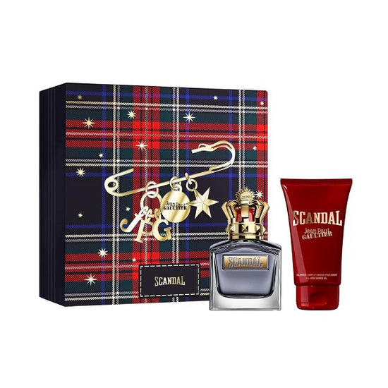 Jean Paul Gaultier Scandal Pour Homme 100ml EDT Spray + 75ml All Over Shower Gel Gift Set 2025