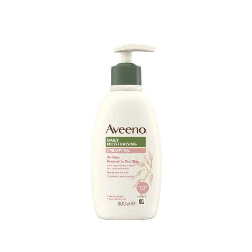Aveeno Moisturising Creamy Oil With Sweet Almond Oil 300ml