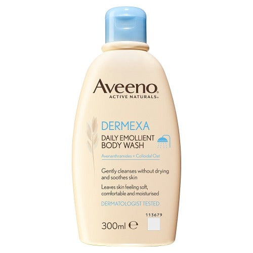 Aveeno Dermexa 300ml Body Wash Emollient