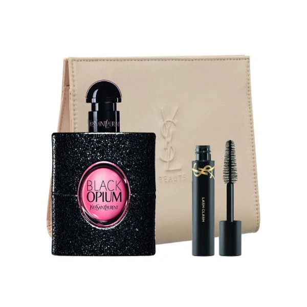 Yves Saint Laurent Black Opium 50ml EDP + 2ml Mascara + Pouch Gift Set