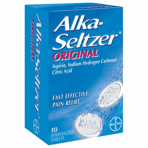 Alka Seltzer Original 10 effeverscent tablets