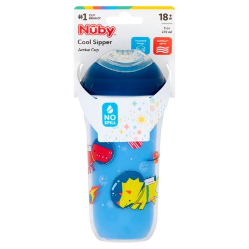 NUBY INSULATED COOL SIPPER 18+ M