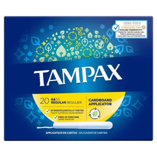 TAMPAX REGULAR 20 TAMPONS