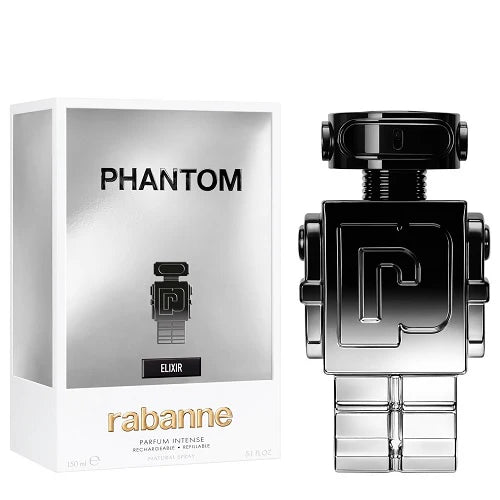 Paco Rabanne Phantom Elixir 150ml Parfum Intense Refillable Spray