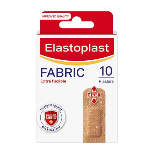 Elastoplast Fabric Extra Flexible - 10 Plasters