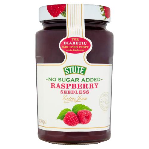 STUTE NO SUG ADDED RASP JAM 430G