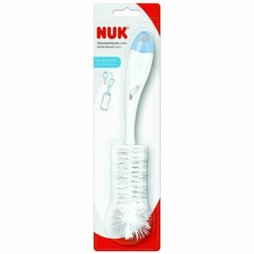 NUK BOTTLE BRUSH 2 IN 1 WITH TEAT BRUSH