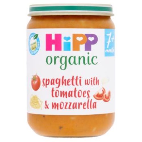 Hipp Organic Spaghetti with Tomatoes & Mozzarella 7+ Months 190g