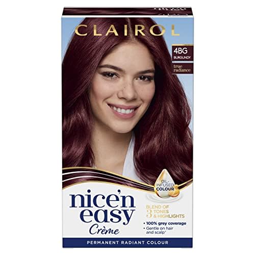 Clairol 4BG Burgundy Permanent Radiant Colour