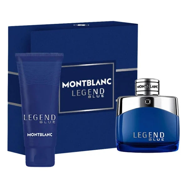 Mont Blanc Legend Blue 50ml EDP Spray + 100ml Shower Gel Gift Set