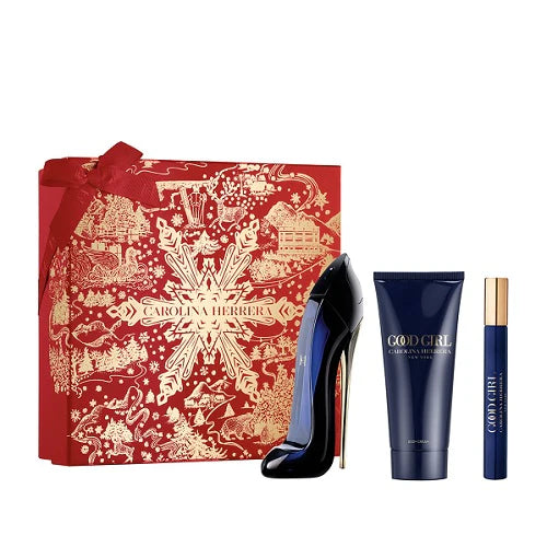 Carolina Herrera Good Girl 80ml EDP Spray + 10ml EDP Spray +100ml Body Lotion Gift Set 2024