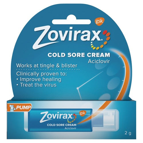 ZOVIRAX COLD SORE CRM PUMP 2G