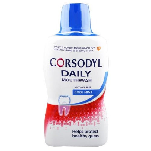 Corsodyl Cool Mint 500ml Daily Mouthwash