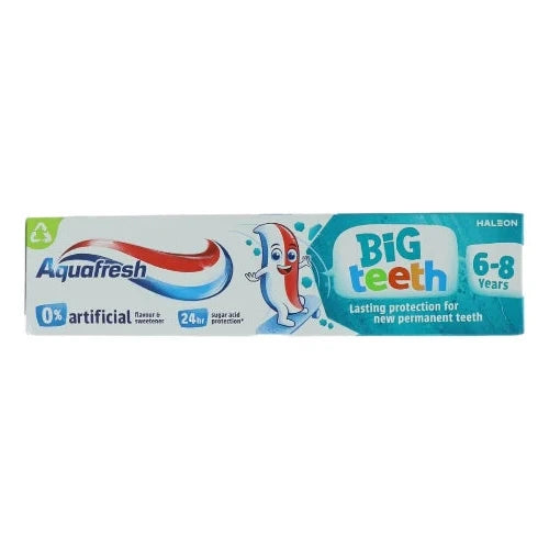 Aquafresh Big Teeth 6+ Years Toothpaste - 50ml