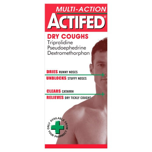 Actifed Dry 100ml Cough Linctus