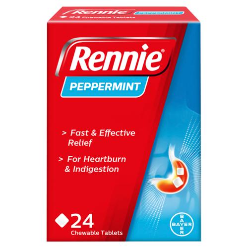 RENNIE PEPPERMINT 24 TABS