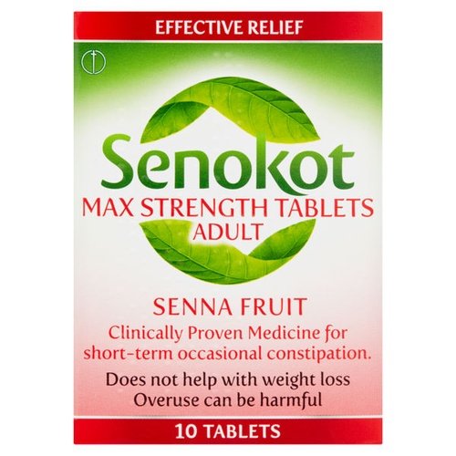 SENOKOT MAX 10 TABLETS