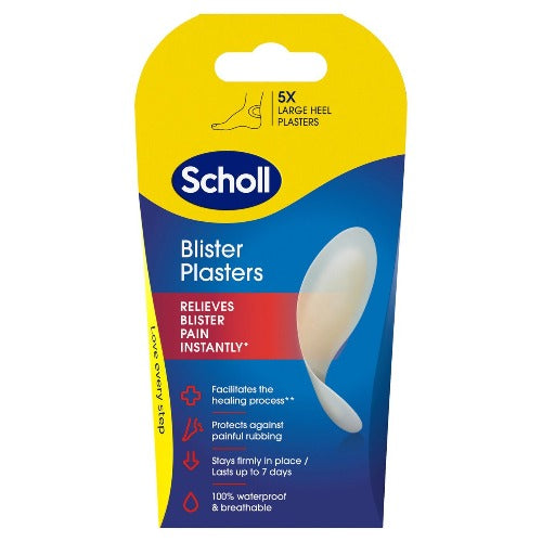 SCHOLL BLISTER HEEL PLASTERS 5S