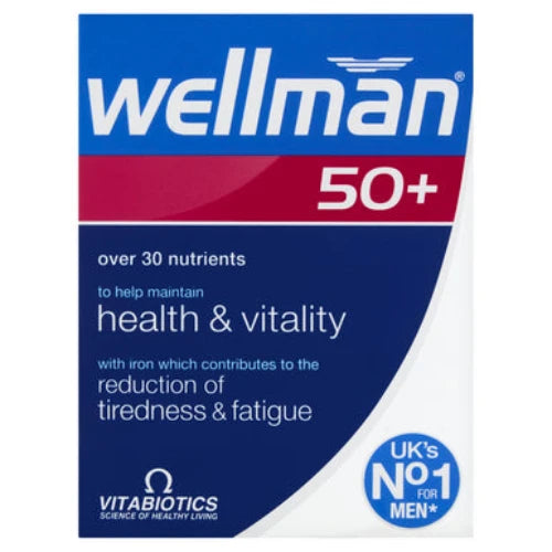 Wellman 50+ - 30 Tablets