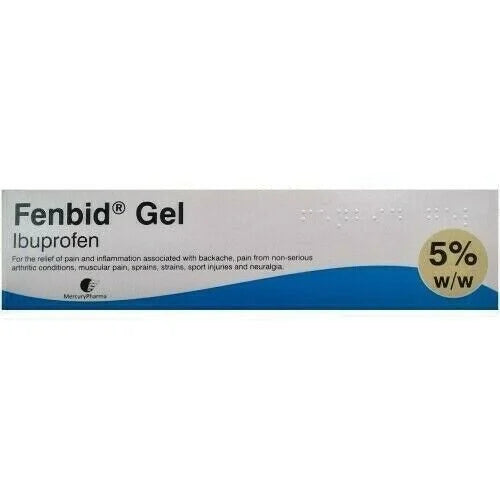 Fenbid  100g (Ibuprofen) 5% Gel