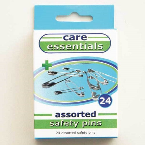 FORTUNA ESSNTIALS ASSORTED 24 SAFETY PINS