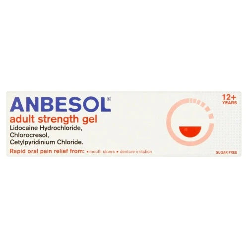 Anbesol Adult 10g Gel