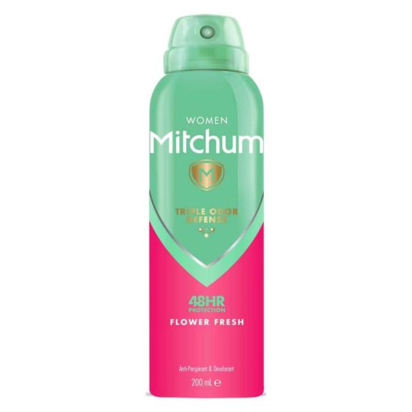 Mitchum Flower Fresh Anti-Perspirant Deodorant 200ml