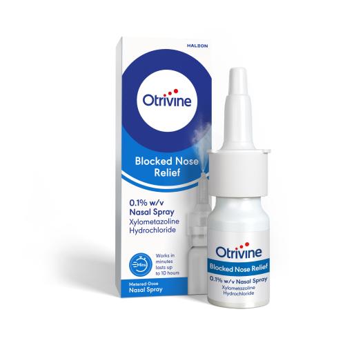 OTRIVINE BLOCKED NOSE RELIEF METERED DOSE NASAL SPRAY  10ML