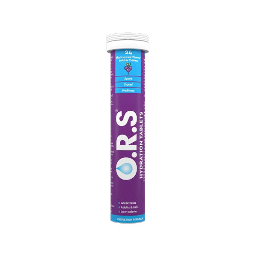 O.R.S Electrolytes Blackcurrant 24 Tablets